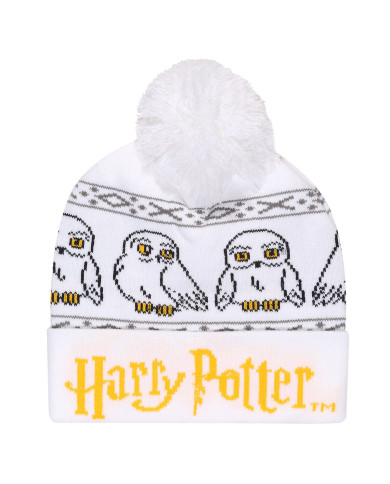 Hat Harry Potter Hedwig Snow Beanie White