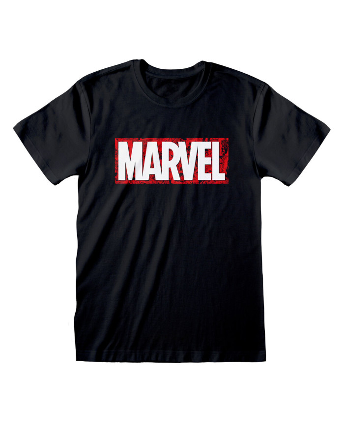 Unisex Short Sleeve T-Shirt Marvel Black