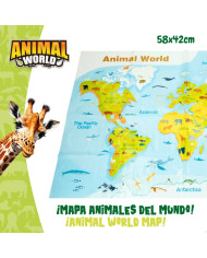 Animal figures Colorbaby 19 Pieces Jungle Plastic 14 x 6 x 5 cm (6 Units)