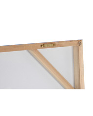 Canvas Home ESPRIT Canvas MDF Wood 70 x 3 x 100 cm