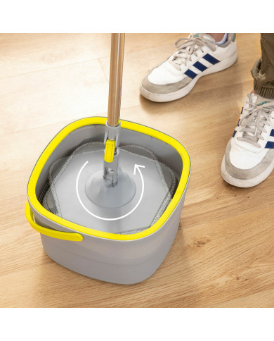 Self-Cleaning Spin Mop with Separation Bucket Selimop InnovaGoods