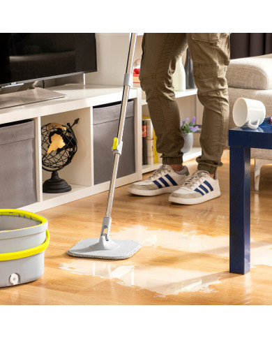 Self-Cleaning Spin Mop with Separation Bucket Selimop InnovaGoods