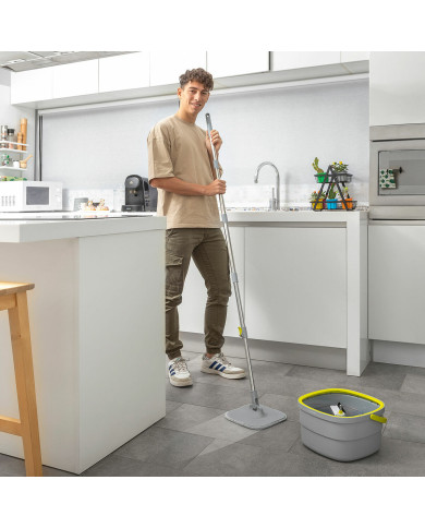 Self-Cleaning Spin Mop with Separation Bucket Selimop InnovaGoods