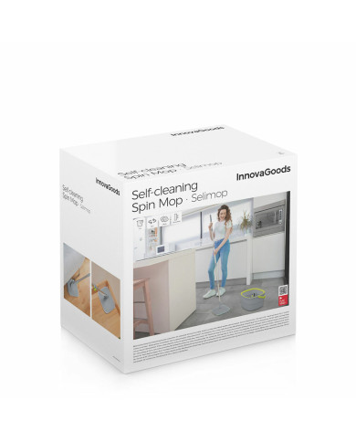 Self-Cleaning Spin Mop with Separation Bucket Selimop InnovaGoods
