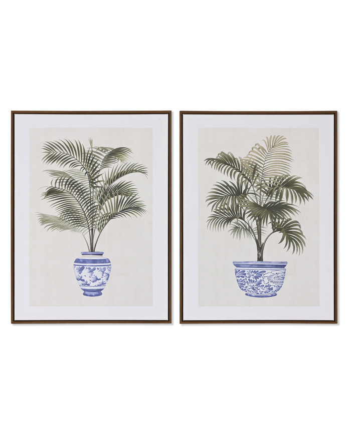 Canvas Home ESPRIT polystyrene Canvas 60 x 4 x 80 cm