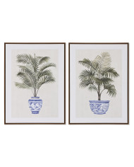 Canvas Home ESPRIT polystyrene Canvas 60 x 4 x 80 cm