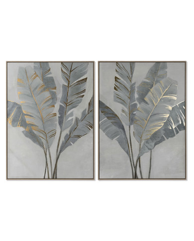 Canvas Home ESPRIT polystyrene Canvas 90 x 4 x 120 cm