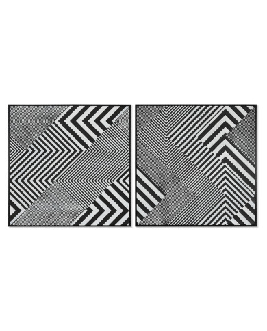 Canvas Home ESPRIT polystyrene Canvas 100 x 4 x 100 cm