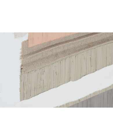 Canvas Home ESPRIT Pinewood Canvas 62 x 4,5 x 82 cm 62,3 x 4,5 x 82,3 cm