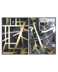Canvas Home ESPRIT polystyrene Canvas 103 x 4,5 x 143 cm