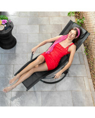 Folding Orbital Rocking Sun Lounger Rockorb InnovaGoods