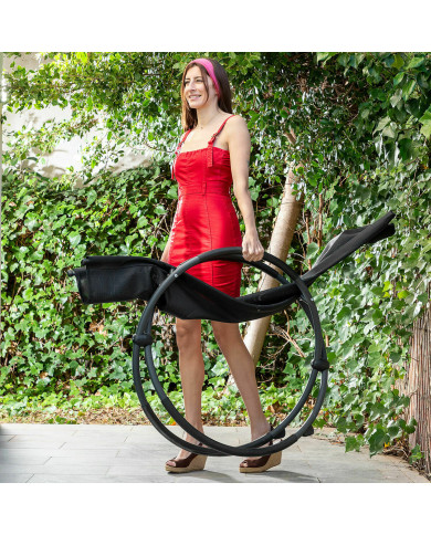 Folding Orbital Rocking Sun Lounger Rockorb InnovaGoods