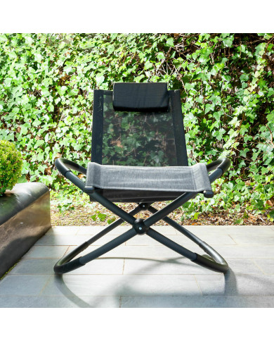 Folding Orbital Rocking Sun Lounger Rockorb InnovaGoods