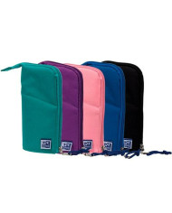 Pencil Holder Case Oxford Kangoo Teens Multicolour (12 Units)