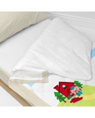 Quilted Zipper Bedding HappyFriday Mr Fox Piggys Multicolour 42 x 20 x 50 cm