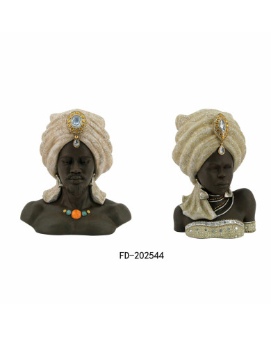 Decorative Figure DKD Home Decor 2 Units (Refurbished A)