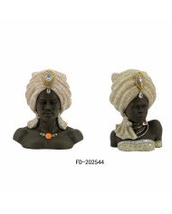 Decorative Figure DKD Home Decor 2 Units (Refurbished A)