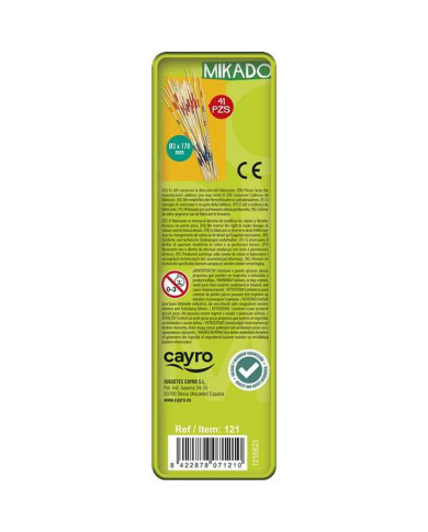 Board game Cayro Mikado 41 Pieces