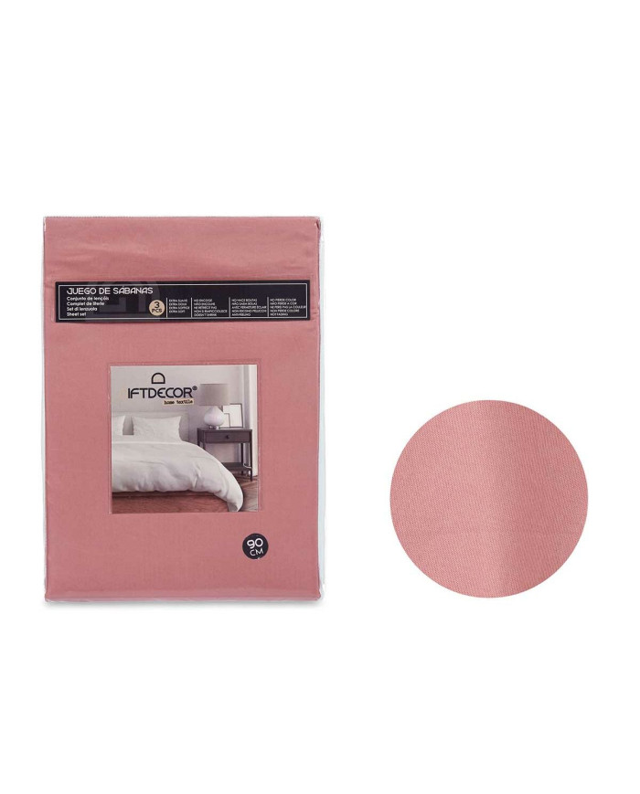 Bedding set Gift Decor Red Pink Single 3 Pieces