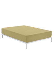 Fitted sheet Alexandra House Living Sand 150 x 200 x 30 cm