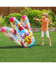 Children's Inflatable Boxing Punchbag with Stand Bestway Comics 119 cm