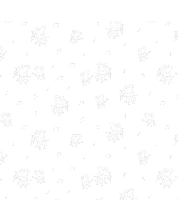 Pillowcase Peppa Pig Grey Multicolour 30 x 50 cm 100% cotton