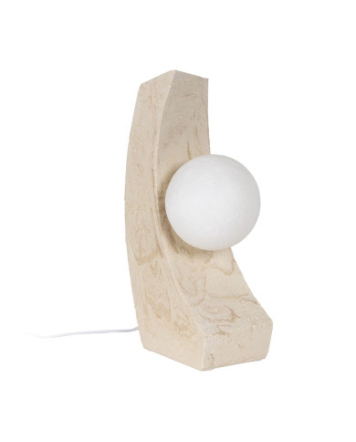 Desk lamp Cream Polyresin 220-240 V 16,5 x 11,5 x 30 cm