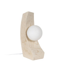 Desk lamp Cream Polyresin 220-240 V 16,5 x 11,5 x 30 cm