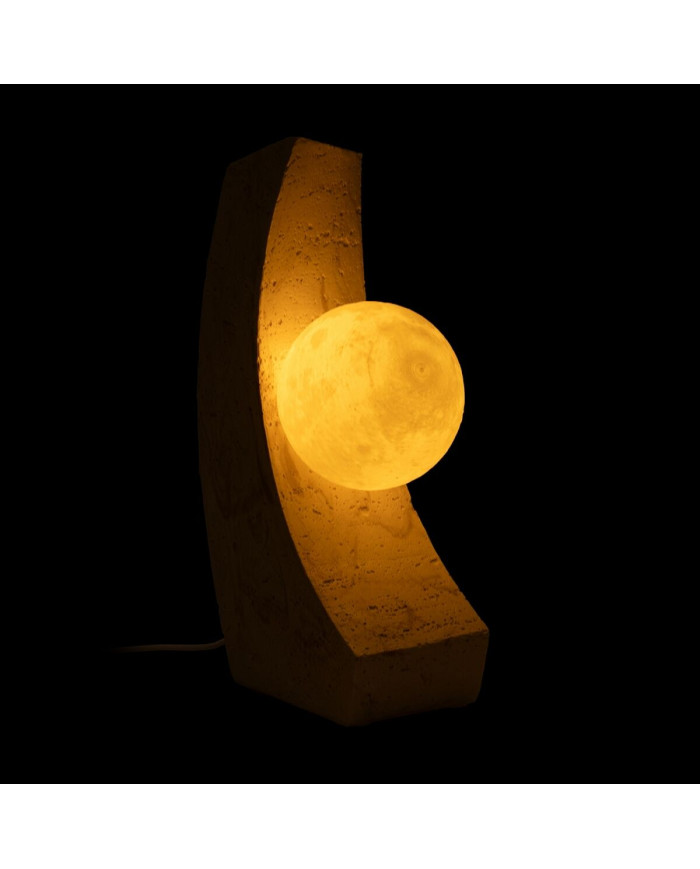 Desk lamp Cream Polyresin 220-240 V 16,5 x 11,5 x 30 cm