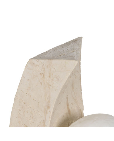 Desk lamp Cream Polyresin 220-240 V 16,5 x 11,5 x 30 cm