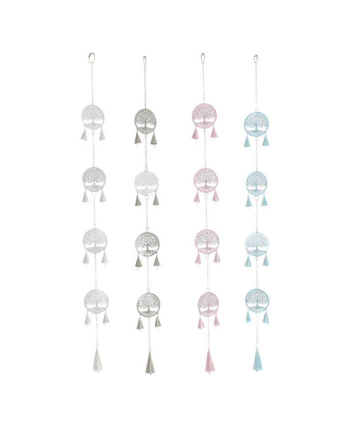 Hanging decoration DKD Home Decor Tree White (4 Units)