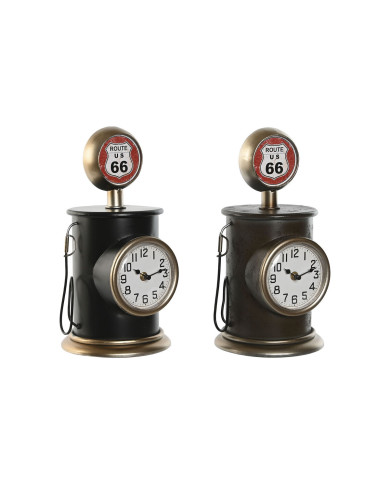 Table clock Home ESPRIT Multicolour Metal