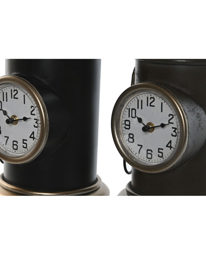 Table clock Home ESPRIT Multicolour Metal