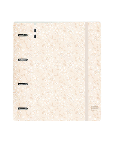 Ring binder Safta Light pink flowers