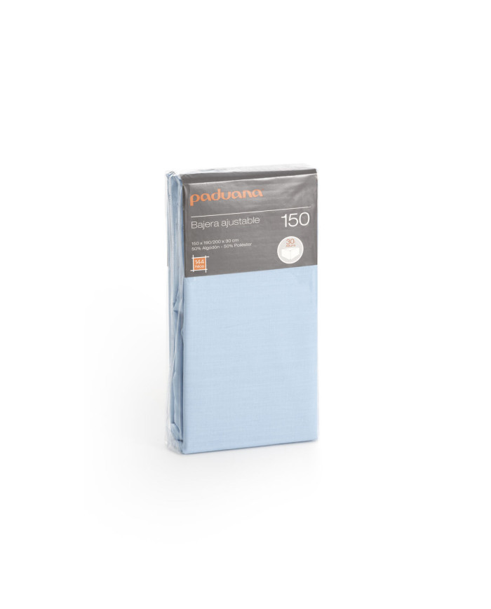 Fitted bottom sheet Paduana Light Blue 105 x 30 x 200 cm Single