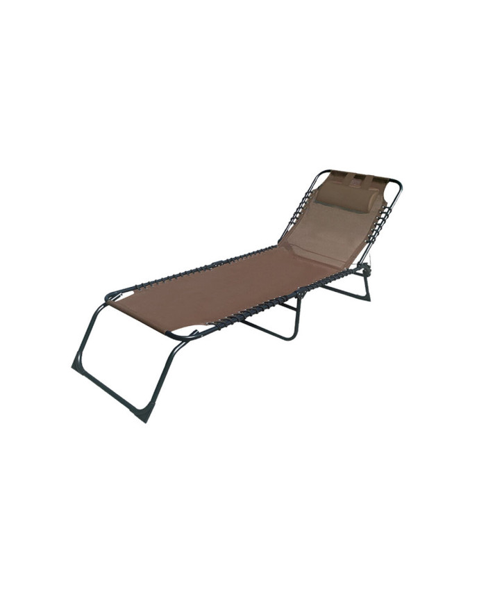 Sun-lounger Marbueno Brown 190 x 27 x 58 cm