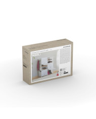 Portable Modular Shoe Cabinet InnovaGoods White