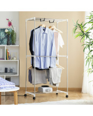 Portable Electric Dryer with 2 Levels Dupledry Blue InnovaGoods 1200 W