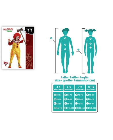 Costume for Children 7-9 Years
