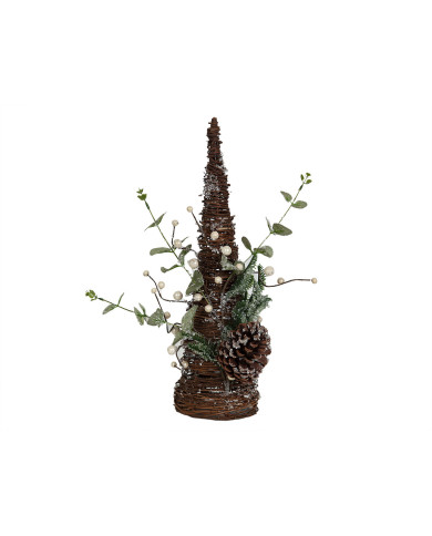 Christmas Tree Romimex Polyethylene Pine cone