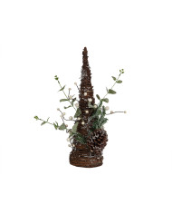 Christmas Tree Romimex Polyethylene Pine cone