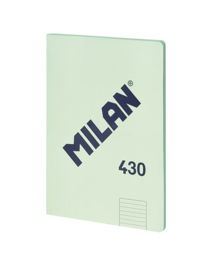 Notebook Milan 430 Green A4 48 Sheets (3 Units)