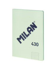 Notebook Milan 430 Green A4 48 Sheets (3 Units)