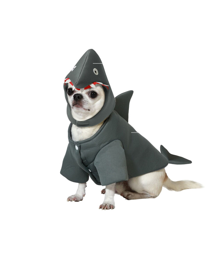 Dog Costume Size M Shark