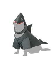 Dog Costume Size M Shark