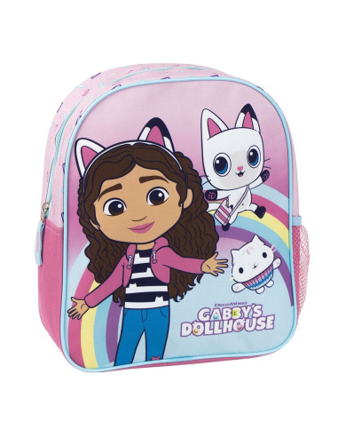 School Bag Gabby's Dollhouse Pink 25,0 x 20,0 x 30,0 cm