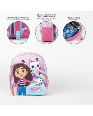 School Bag Gabby's Dollhouse Pink 25,0 x 20,0 x 30,0 cm