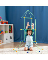 Children’s Fort Building Kit Archikitt InnovaGoods 85 Pieces
