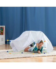 Children’s Fort Building Kit Archikitt InnovaGoods 85 Pieces