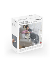 Electric Blanket Heklet InnovaGoods White Grey 130 x 180 cm 160 W